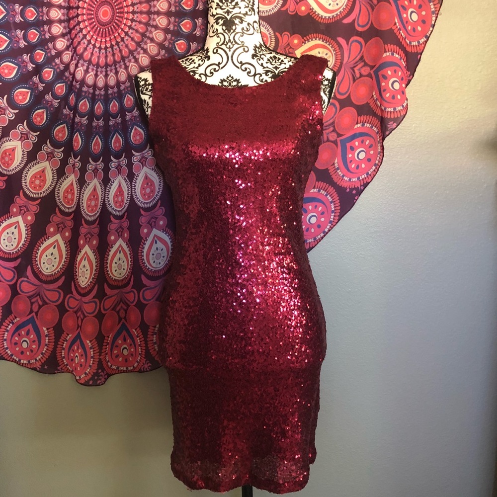 Sexy Shimmer Bodycon Dress